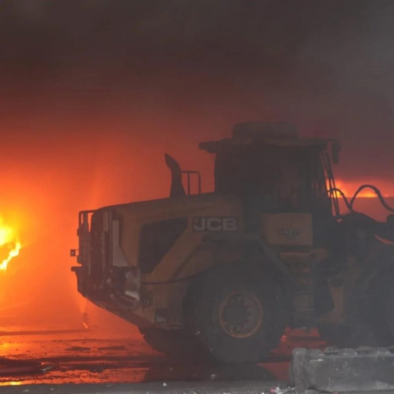 Other image for Firefighters hope to leave Grange Lane fire site later today